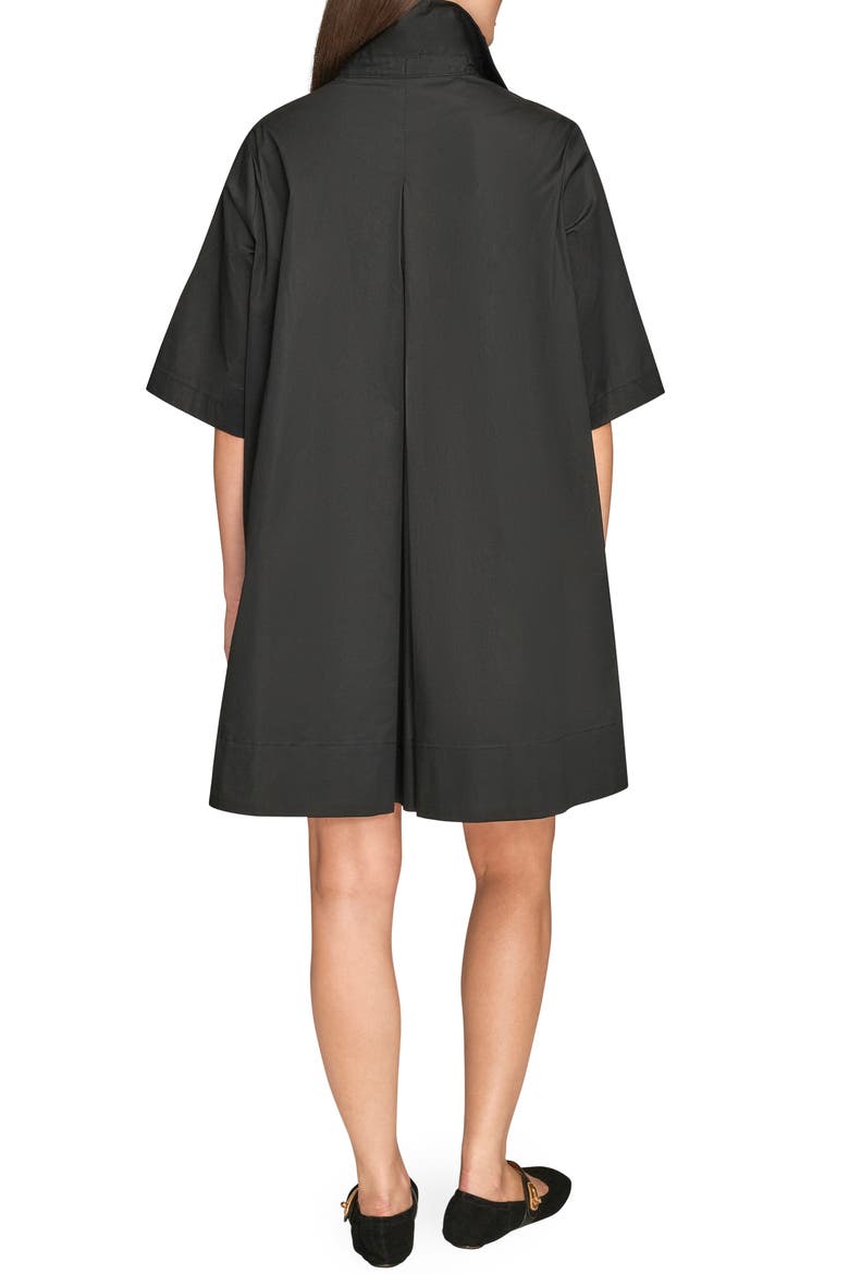 Elbow Sleeve Collar Dress