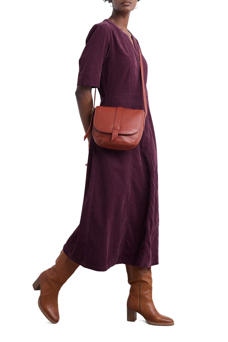Wightwick Organic Cotton Denim Midi Dress