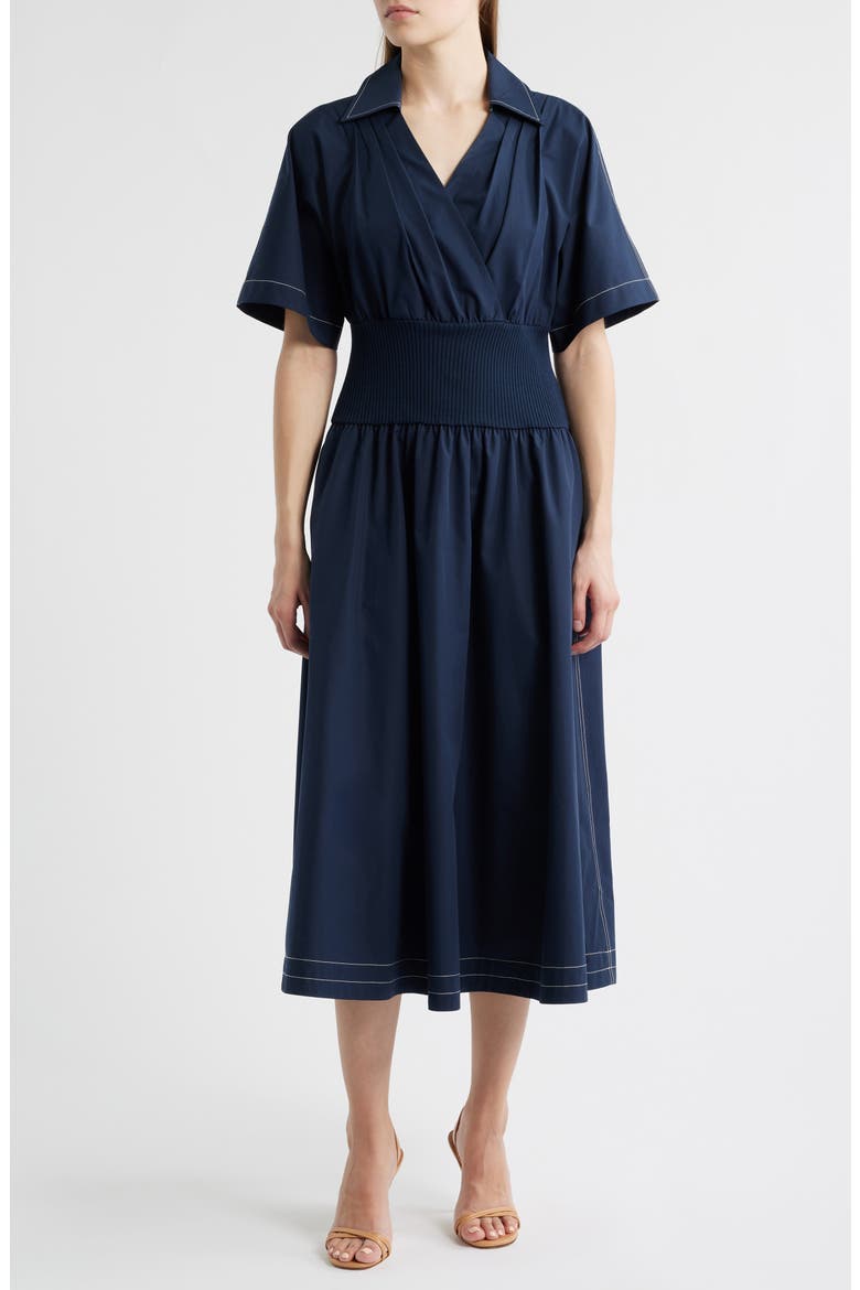 Dakari Faux Wrap Dress