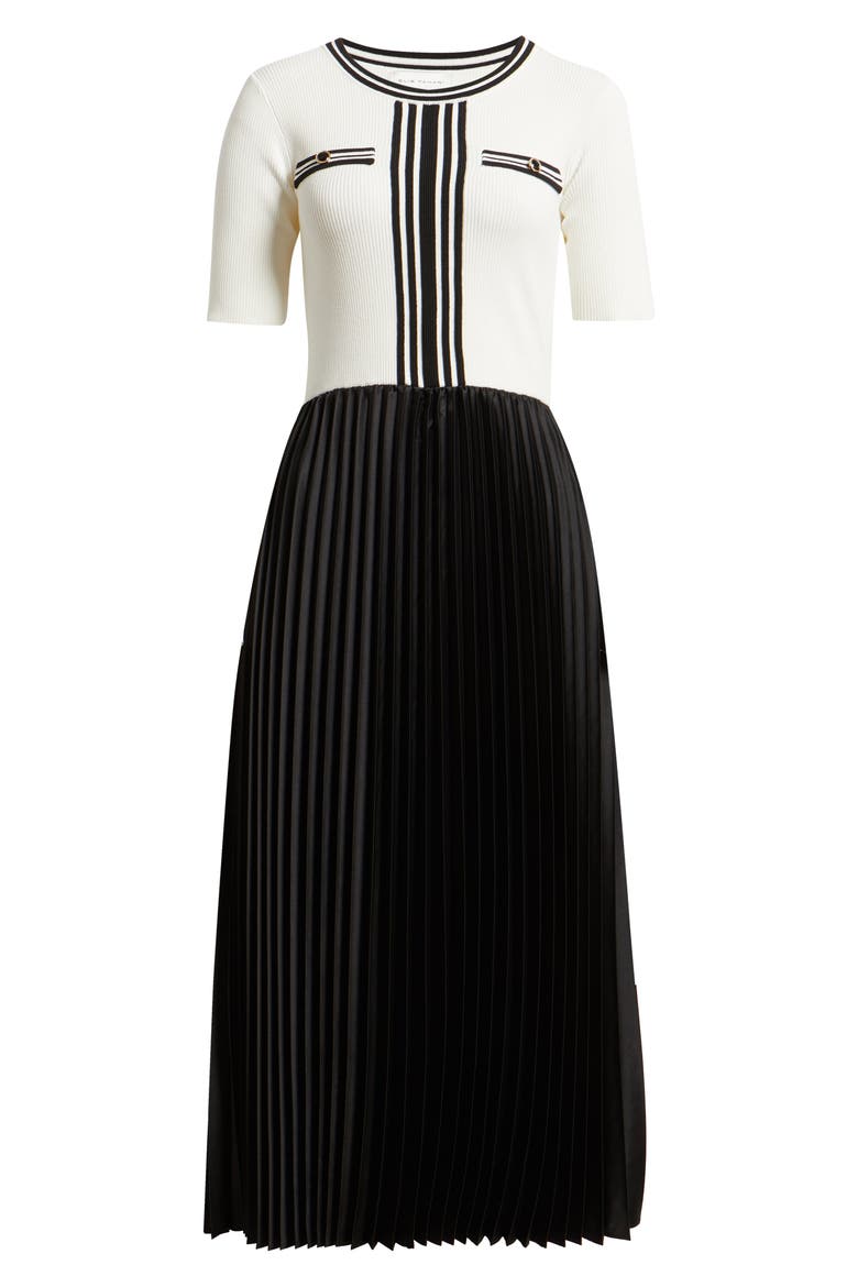 The Mave Mixed Media Sweater Dress
