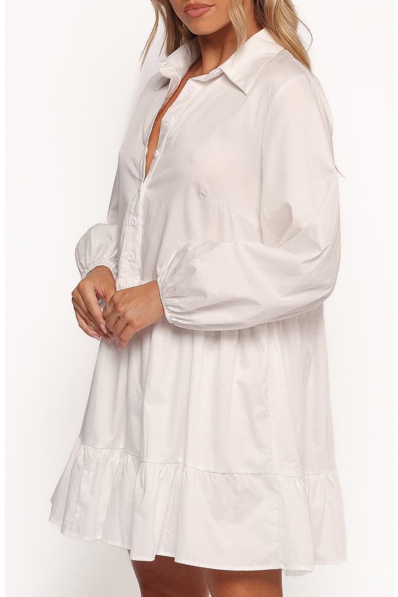 Carlotta Long Sleeve Mini Shirtdress
