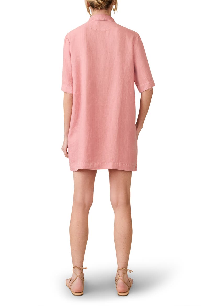 Paradise Point Linen Shirtdress