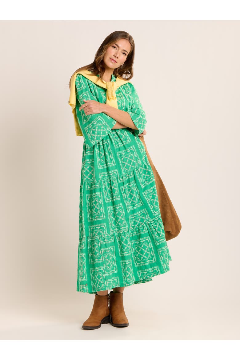 Clarisa Embroidered Maxi Dress