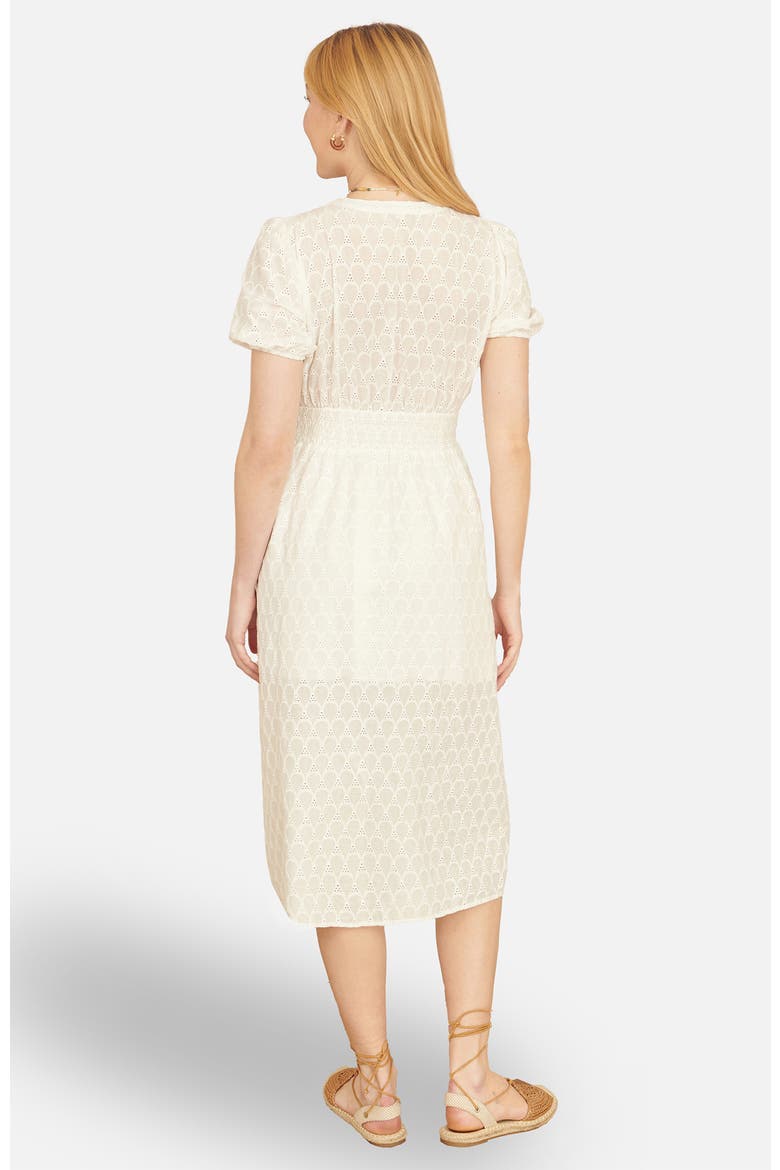 Broderie Anglaise Midi Dress