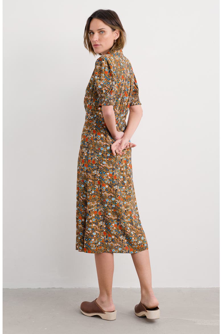 Bridget Print A-Line Shirtdress