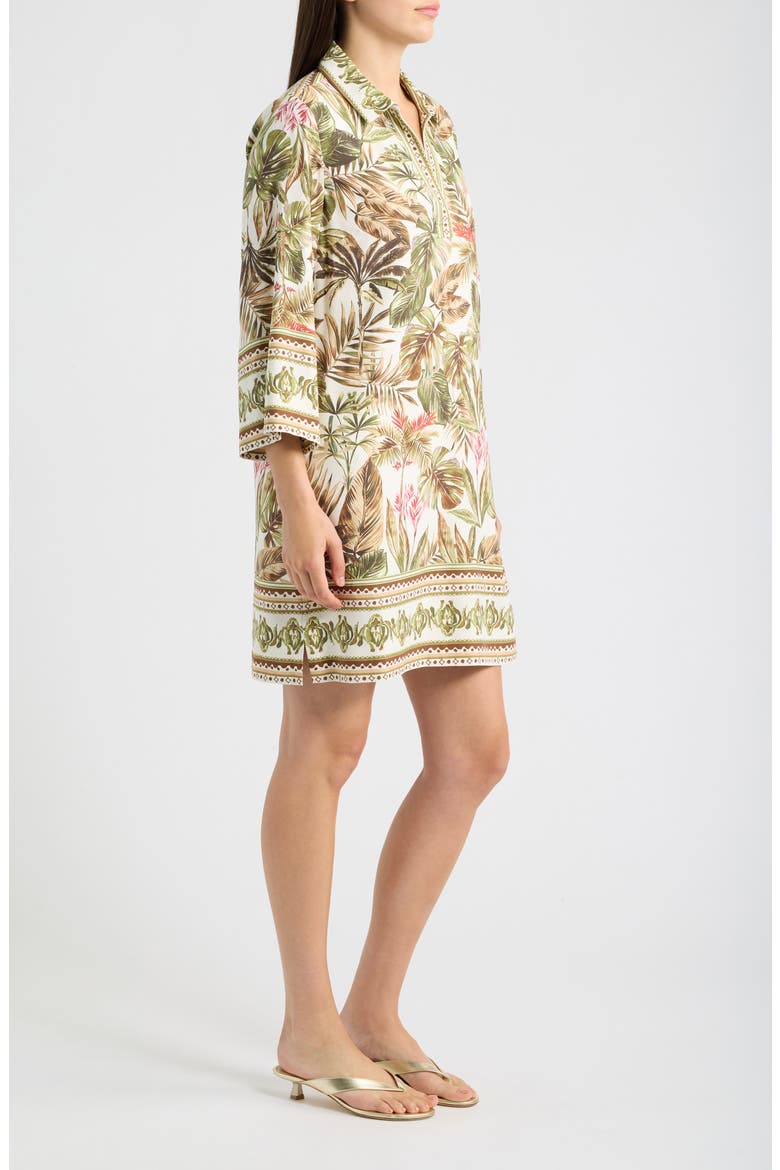 Fuji Hidden Coast Silk Shift Dress
