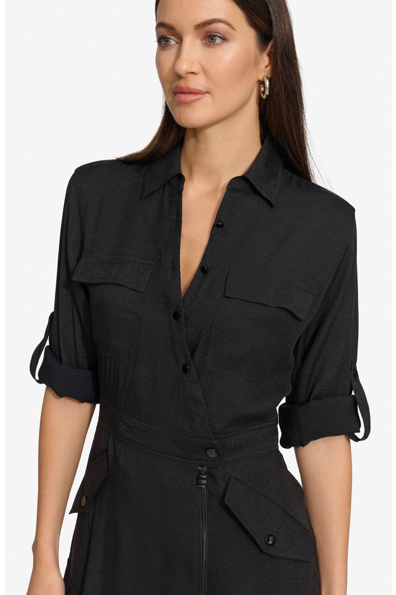 Cargo Midi Dress