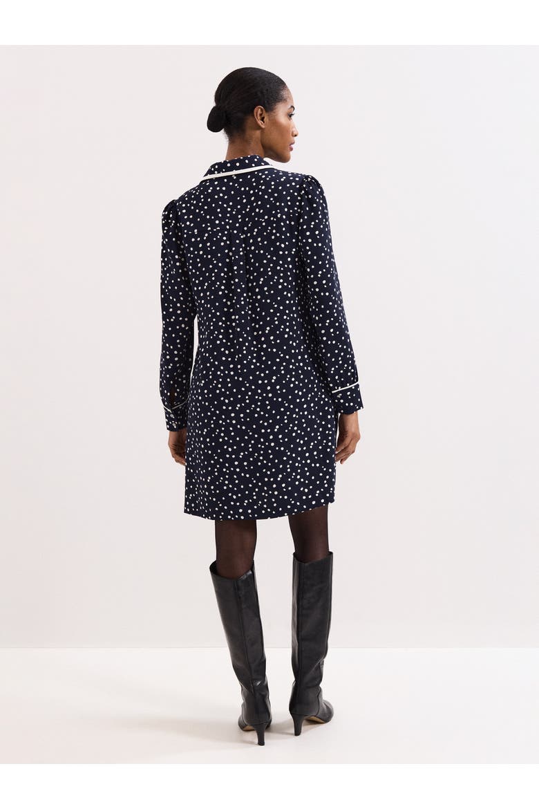 Collared Mini Tunic Dress