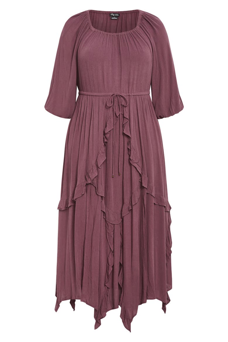 Zayne Handkerchief Hem Dress