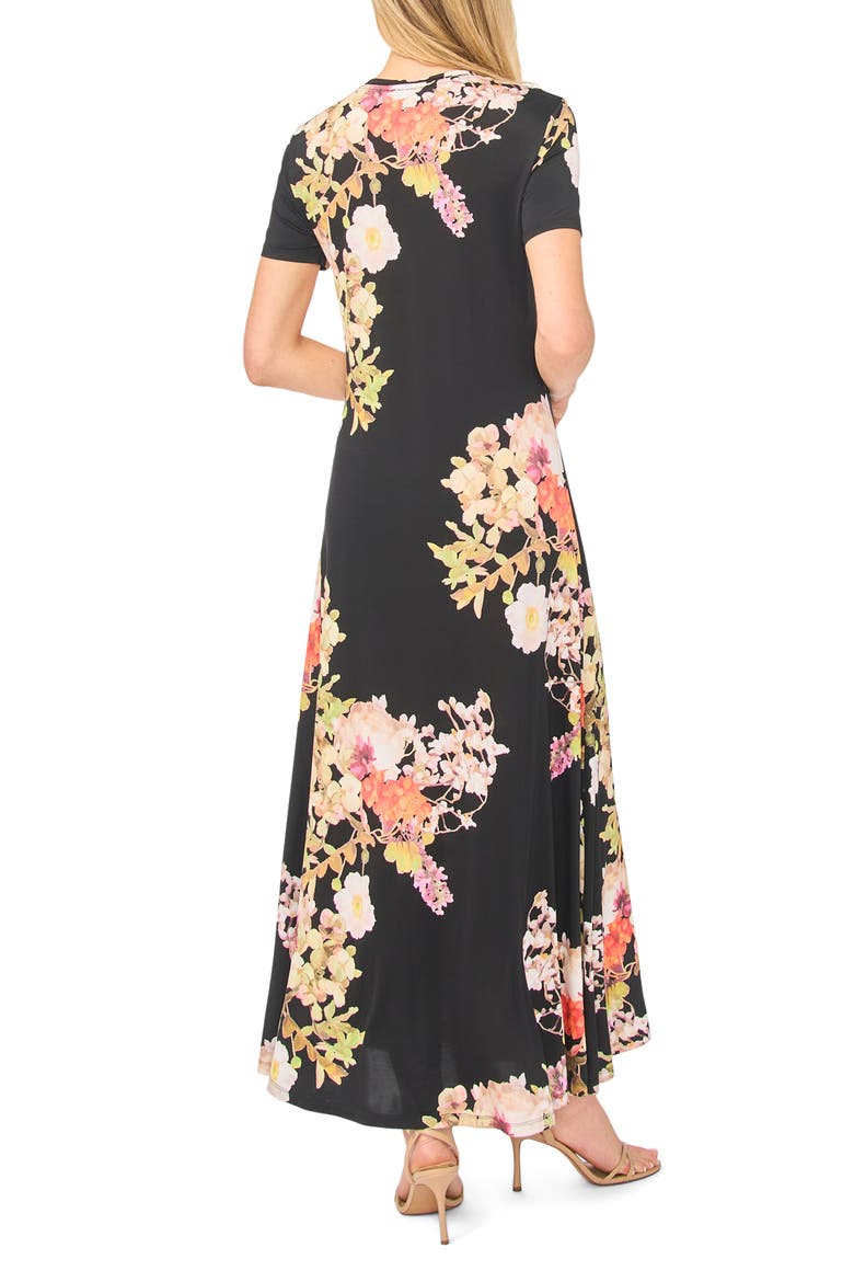 Theresa Floral T-Shirt Maxi Dress
