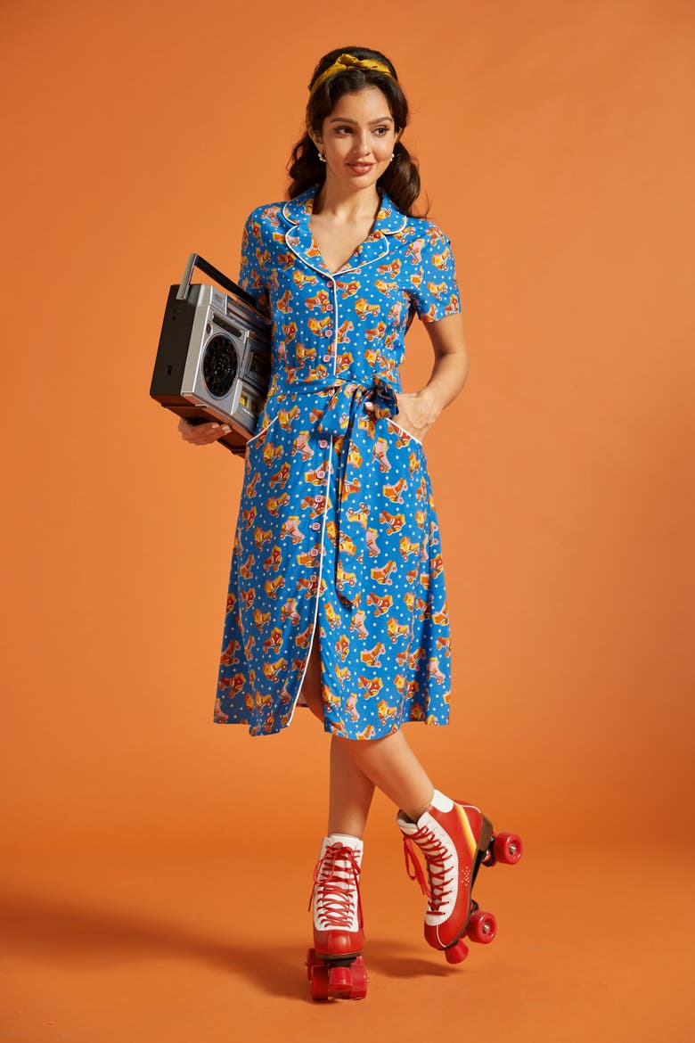 Going Out and About Shirt Dress