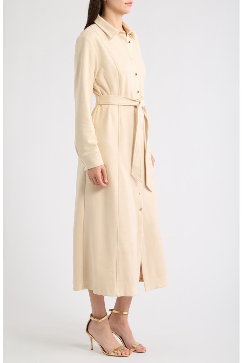 Belted Midi Shirtdress