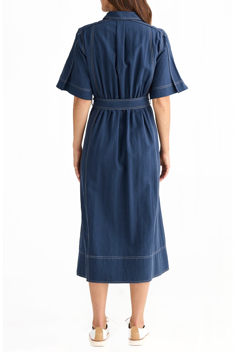 Leo Maxi Shirtdress