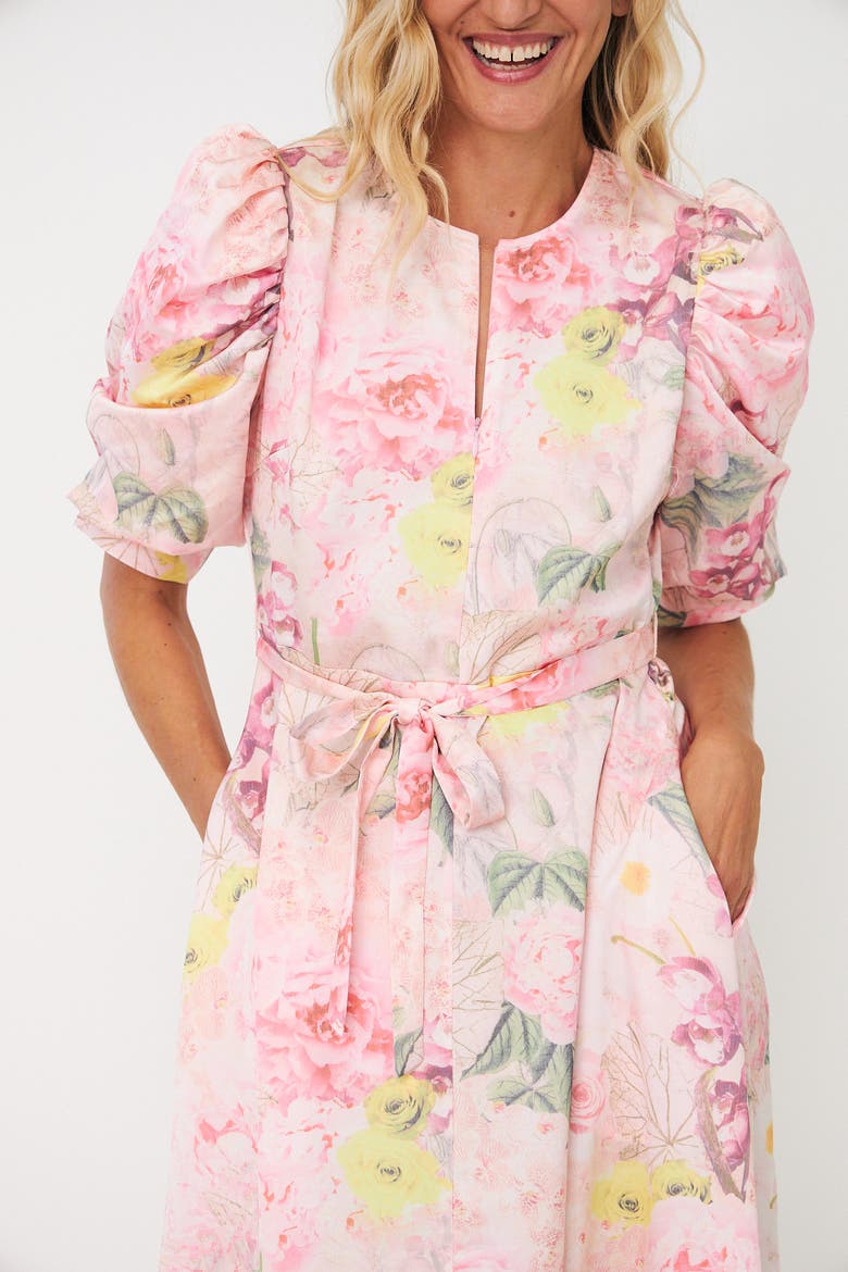 Kaylacras Floral Print Maxi Dress