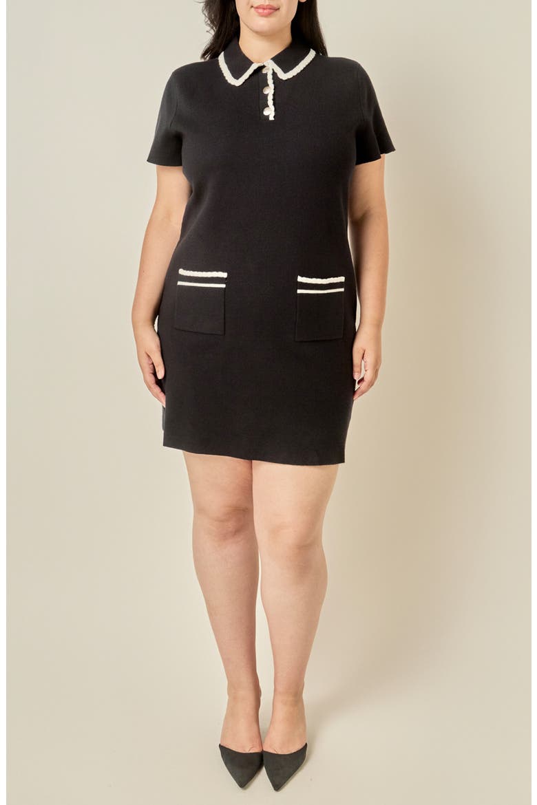 Scallop Detail Dress