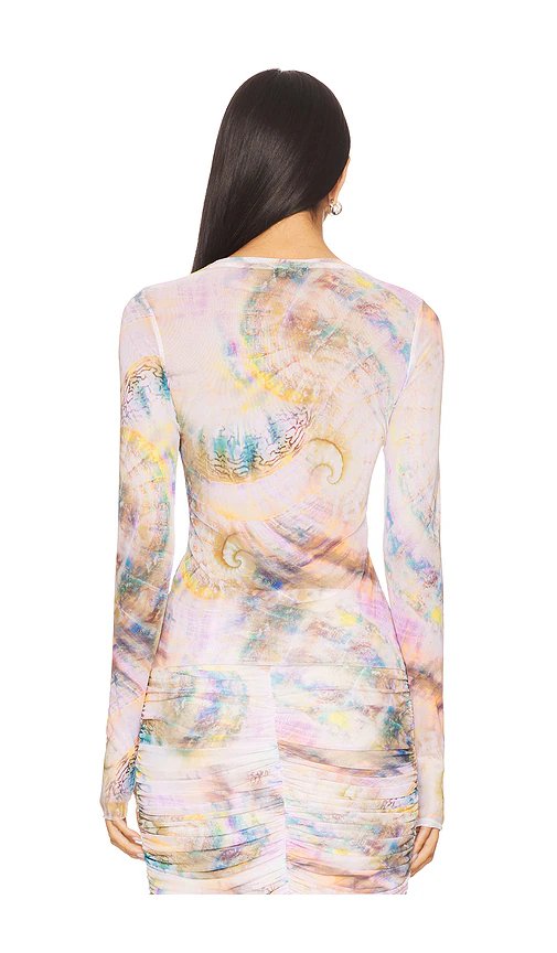 AFRM Kaylee Top in Pearly Shell - Image 3