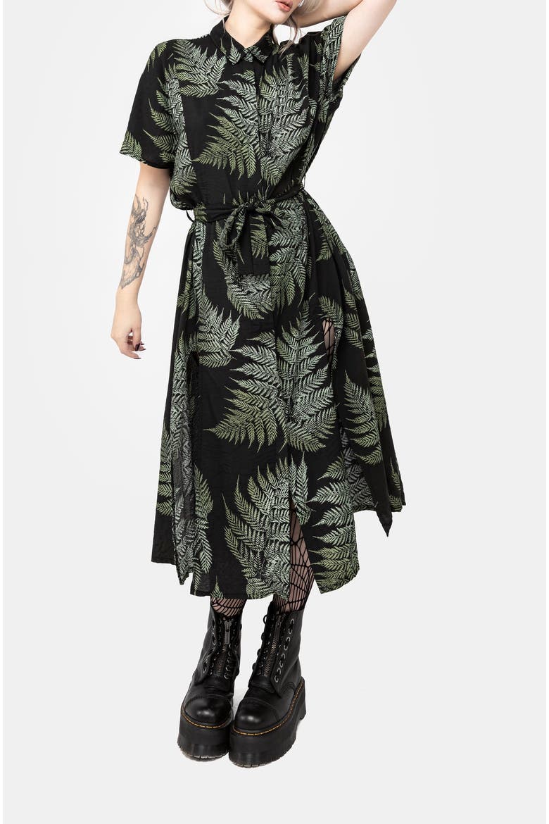 Fern Midi Shirt Dress