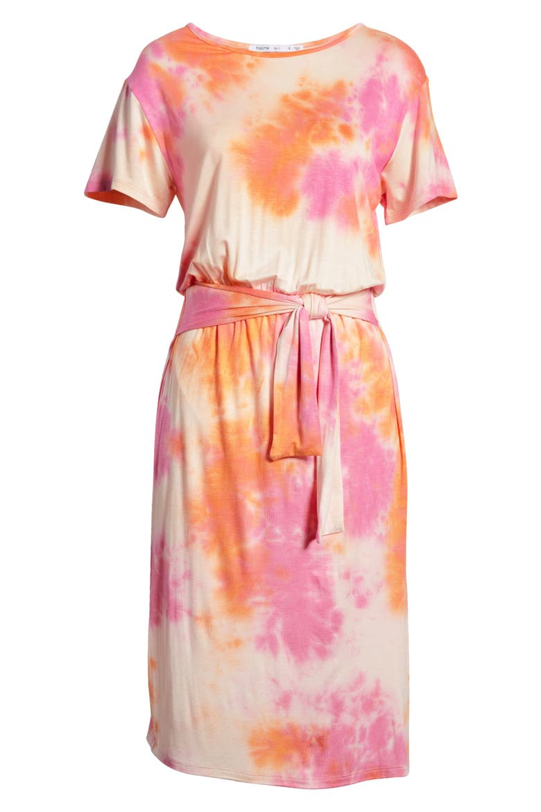 Tie Dye Midi Dress