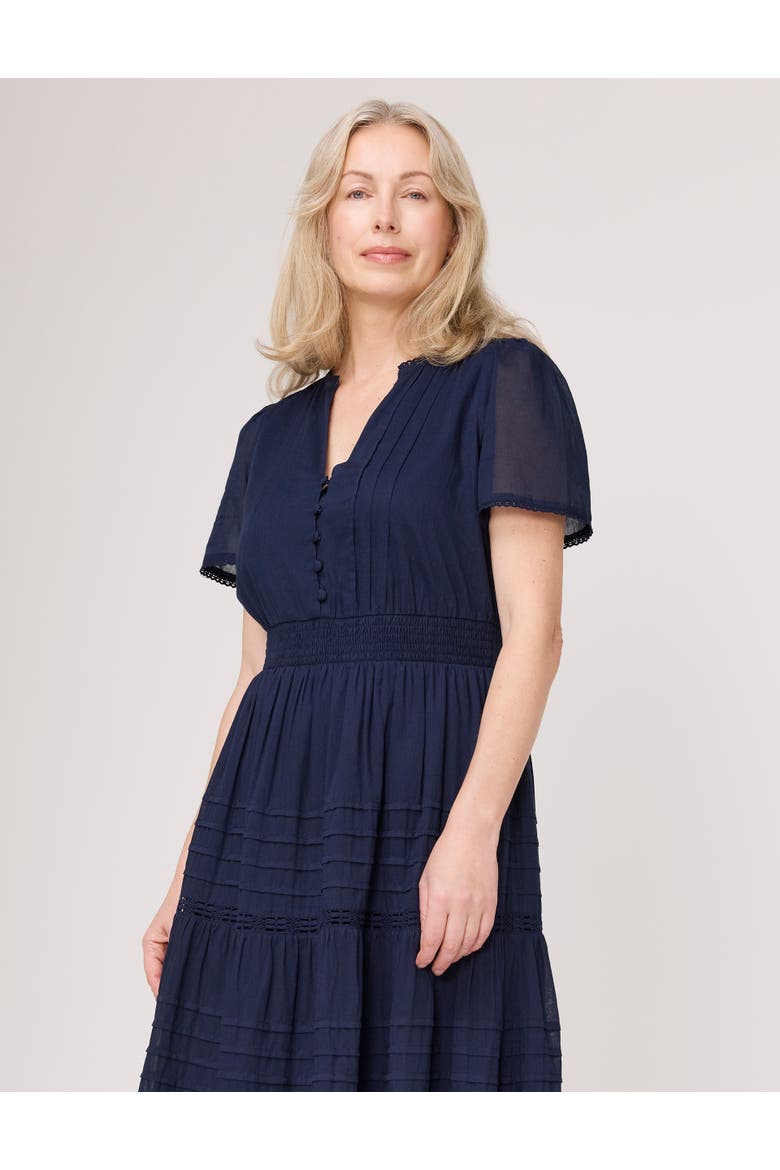 Petite Juniper Short Sleeve Midi Dress