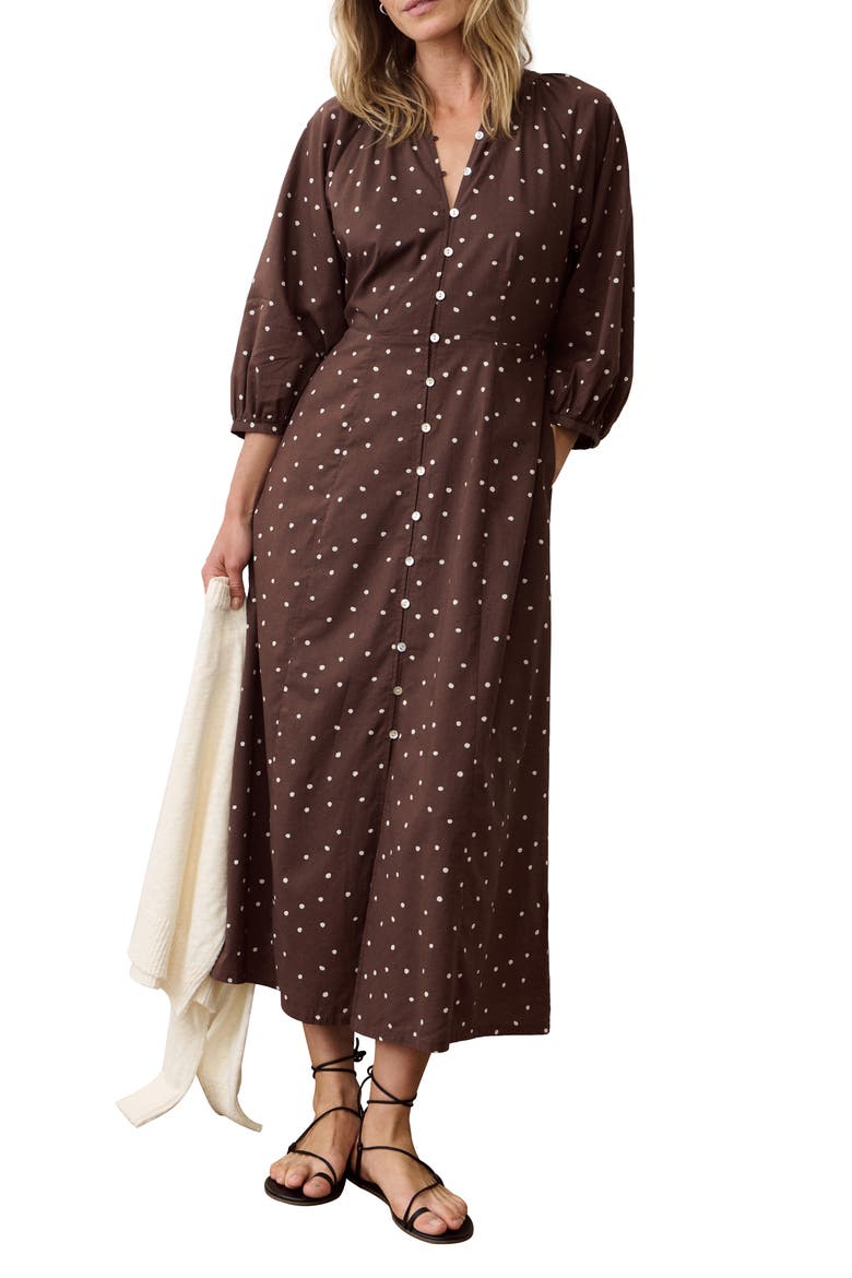 Willow Dot Maxi Dress