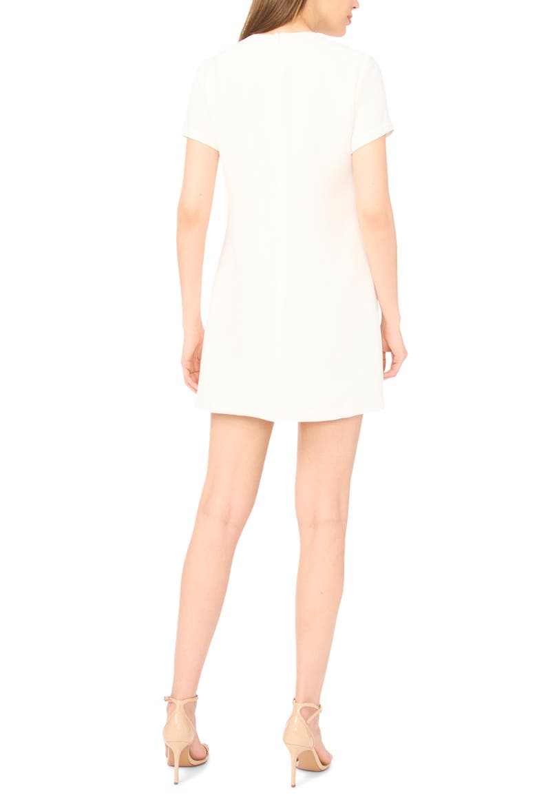 Embellished Bows Shift Minidress