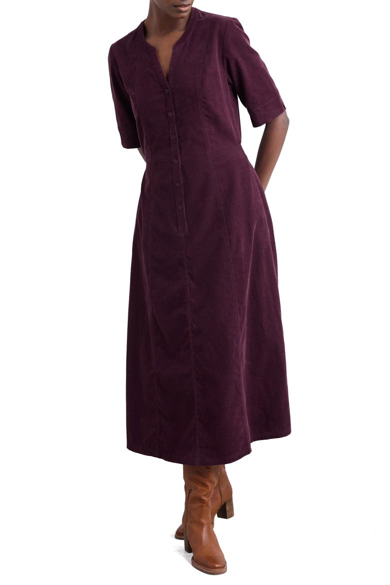 Wightwick Organic Cotton Denim Midi Dress