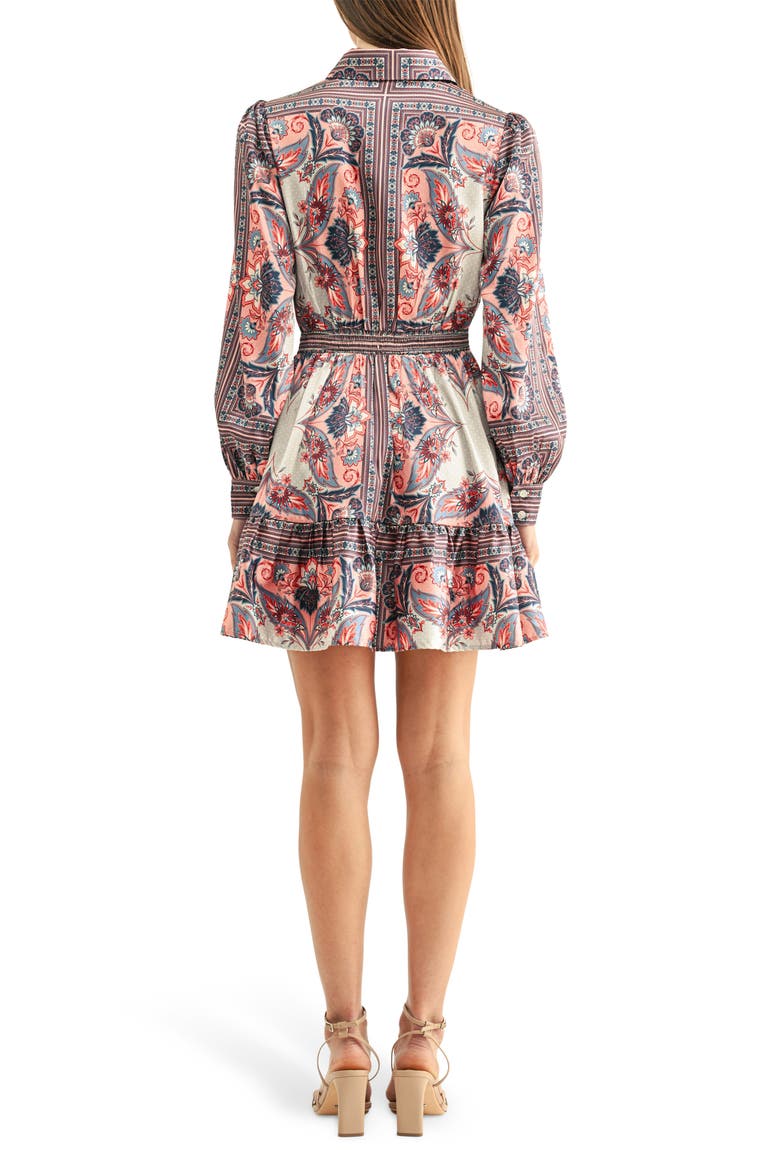 Peyton Long Sleeve Mini Shirtdress