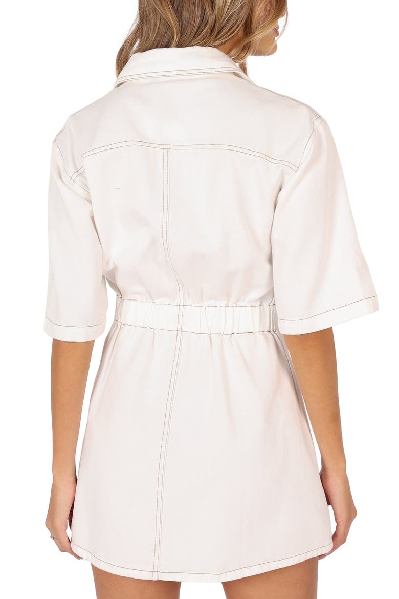 Rev Denim Mini Shirtdress