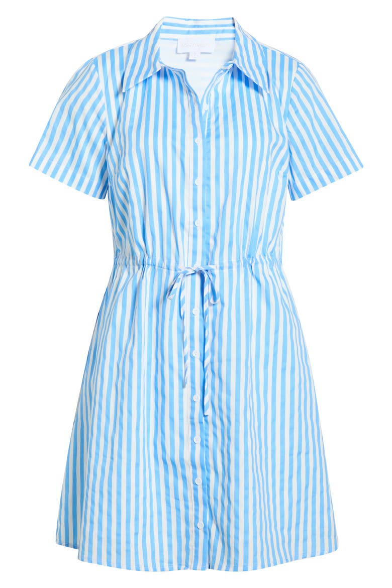 Saida Kenda Striped Shift Minidress