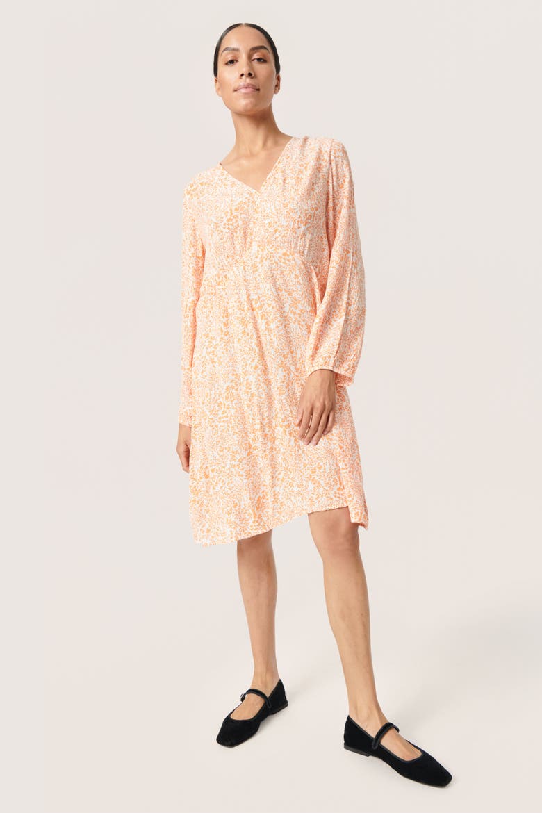 Zaya Knee-Length Long Sleeve Dress