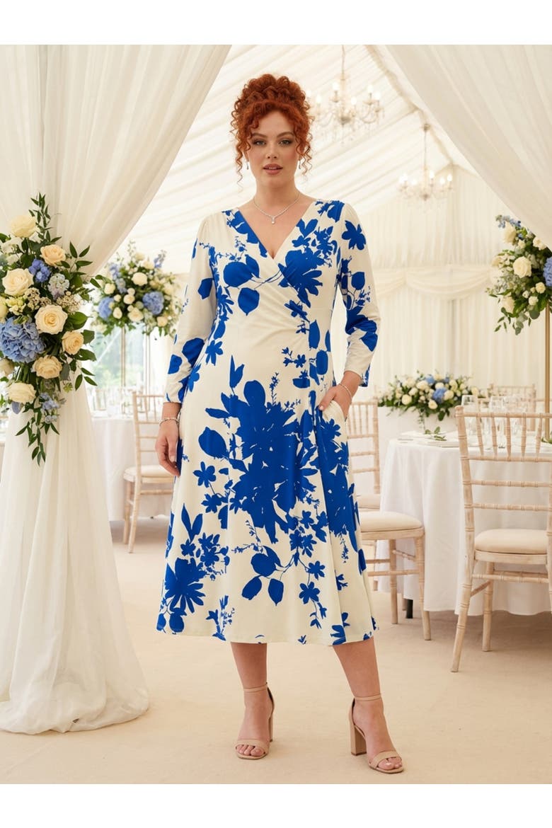 Katie Wrap Midi Dress