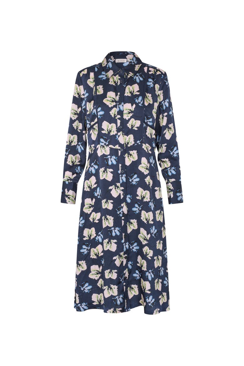 MaNolivienne Floral Print Midi Dress