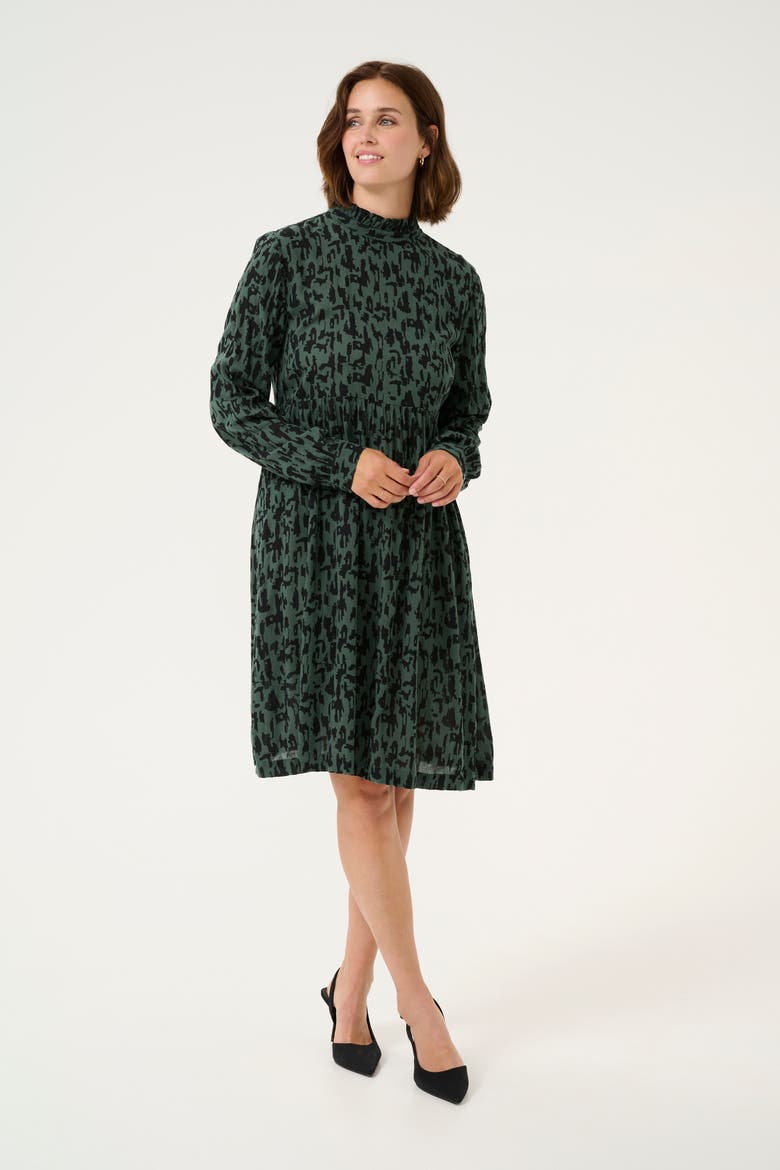 KAluna Above The Knee High Neck Dress
