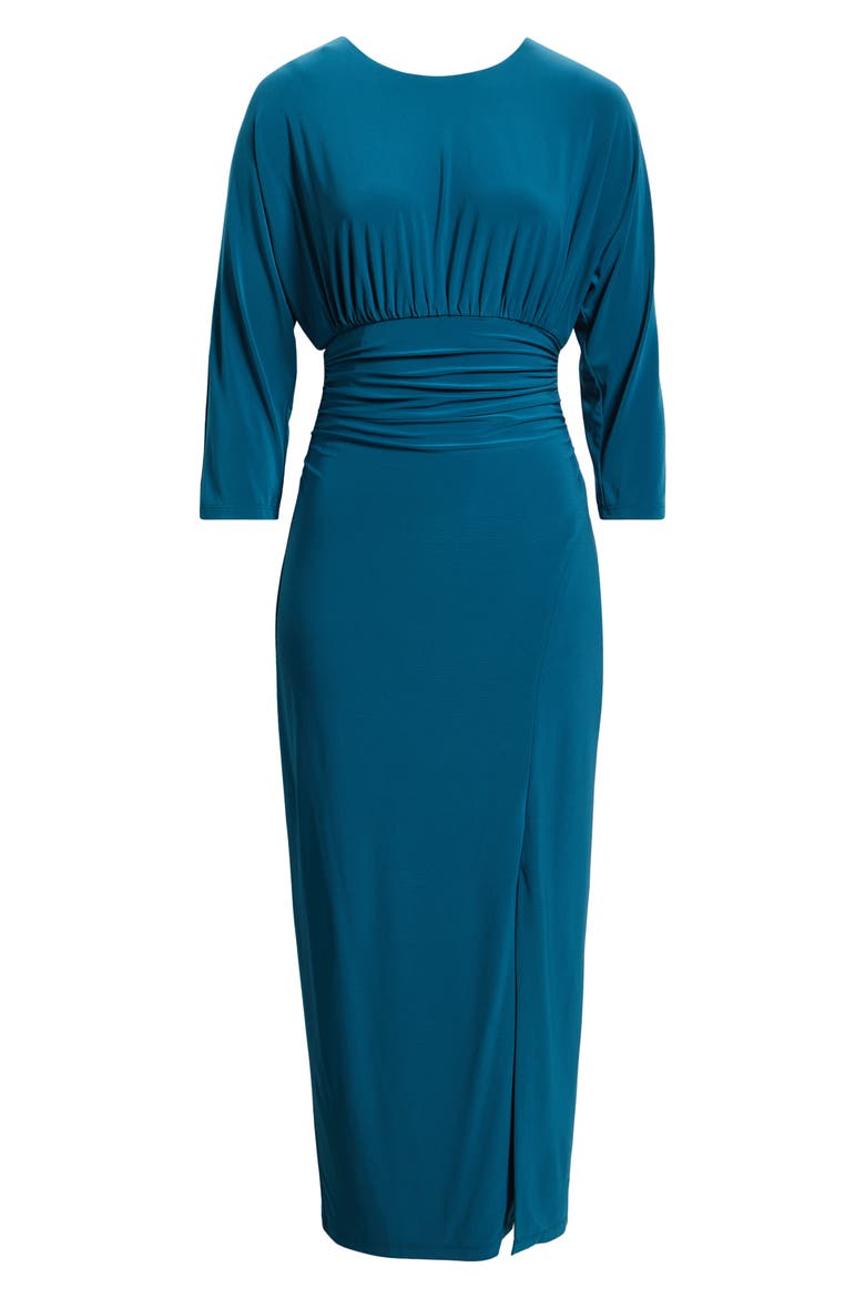 Ity Tucked Dolman Sleeve Dress