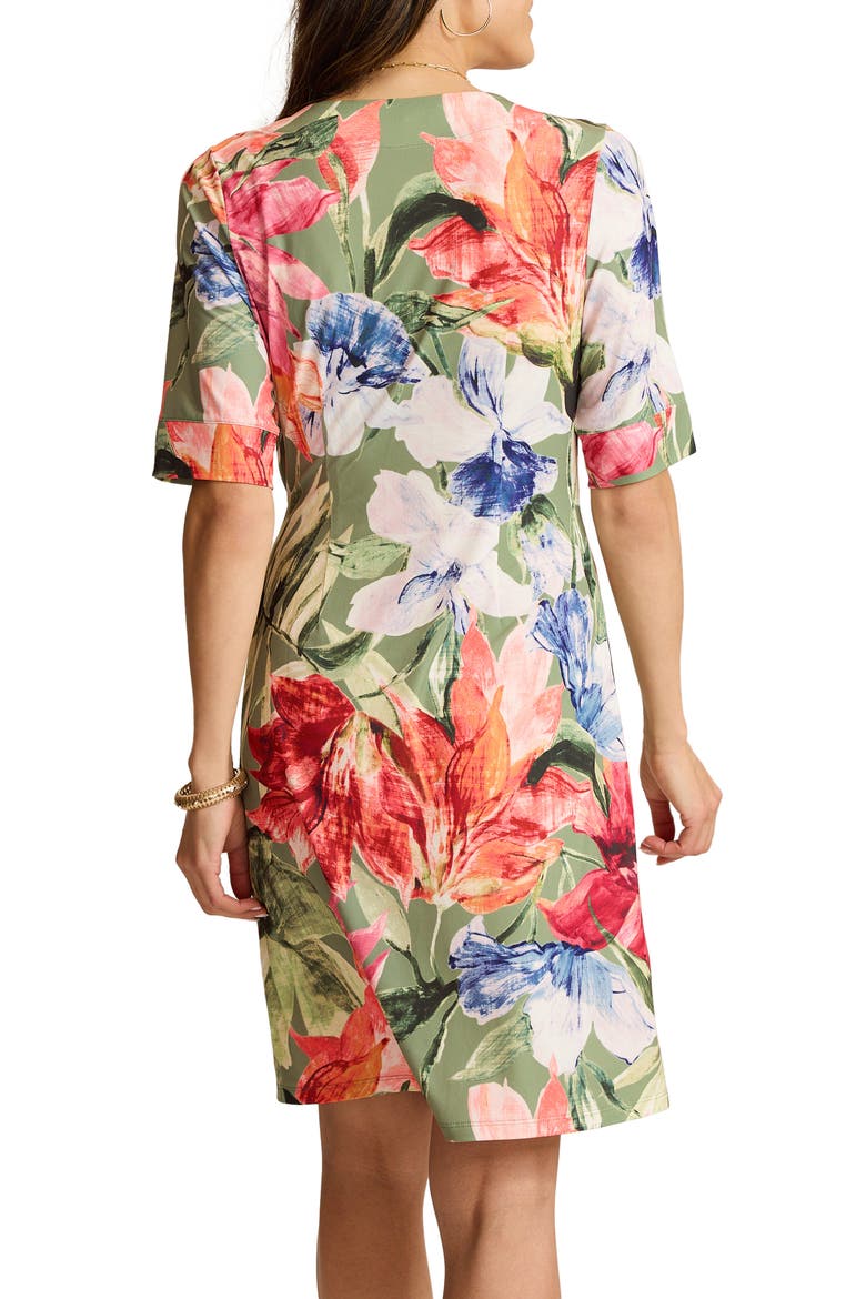 Carmela Floral Print Wrap Dress