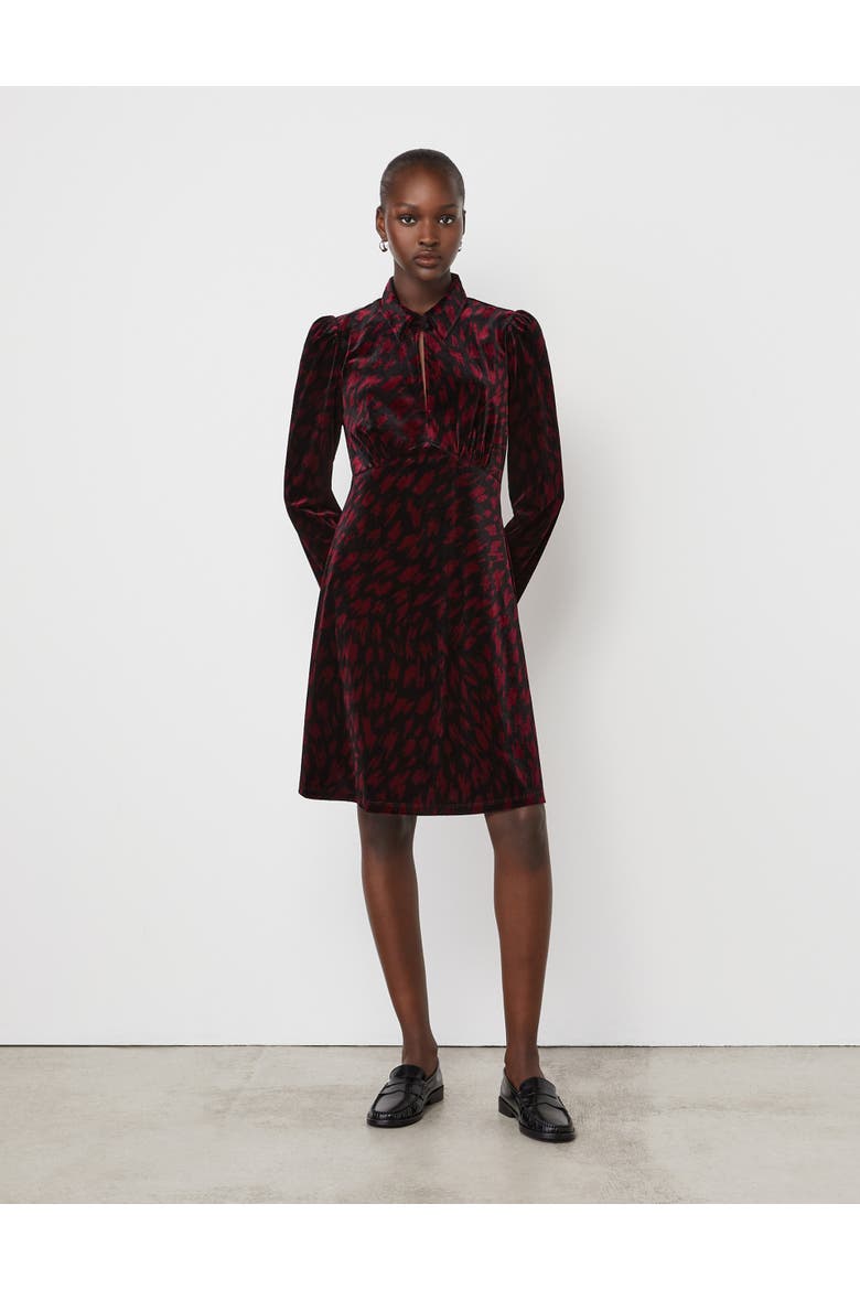 Capri Animal Print Knee Length Dress