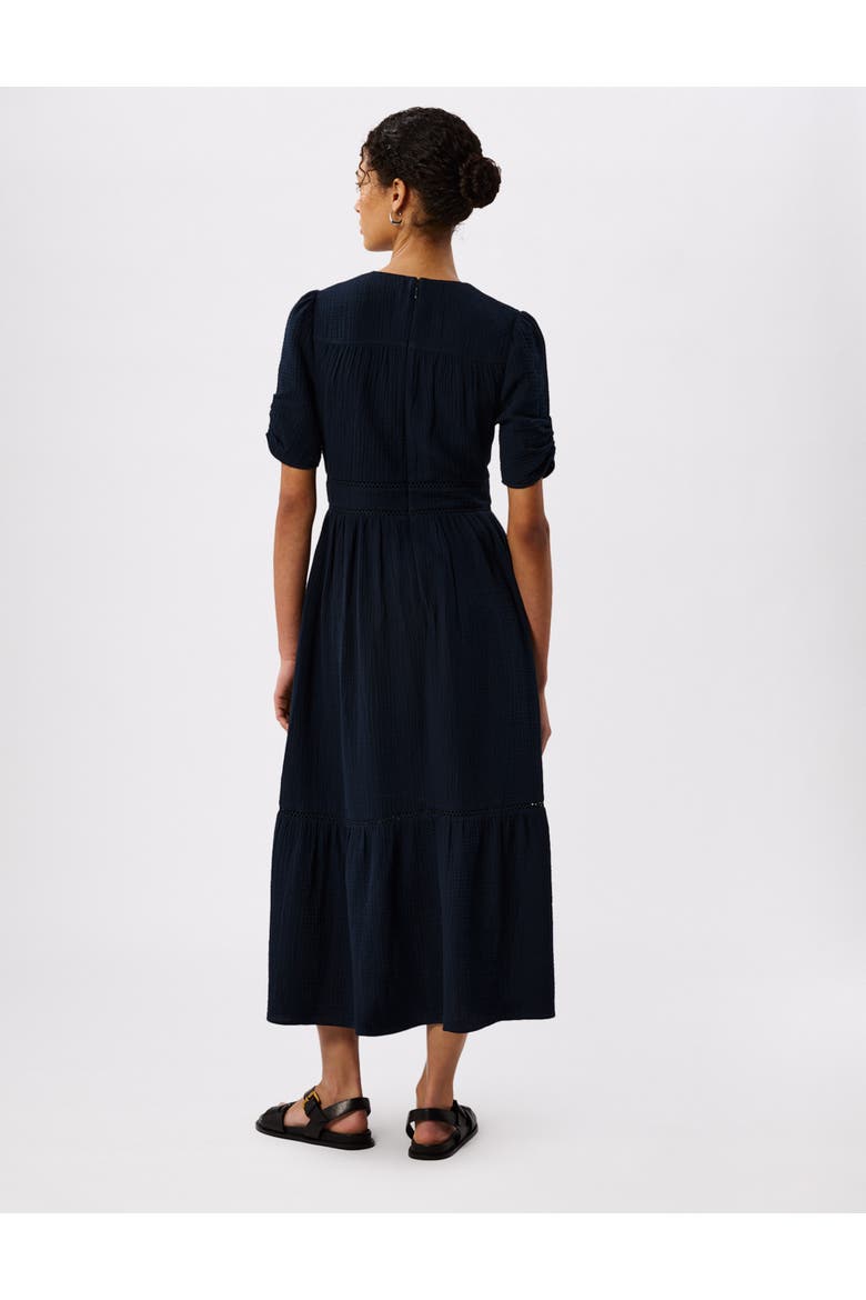 V-Neck Midi Dress