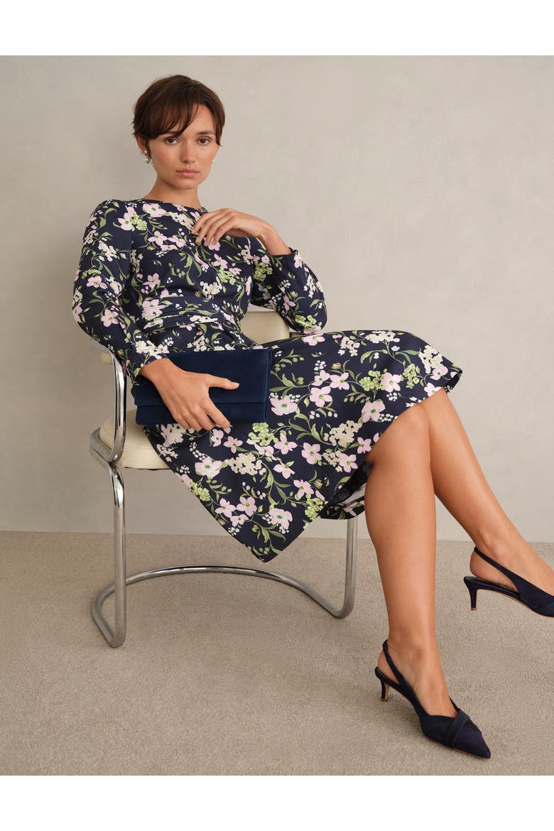 Sabine Long Sleeve Floral Dress