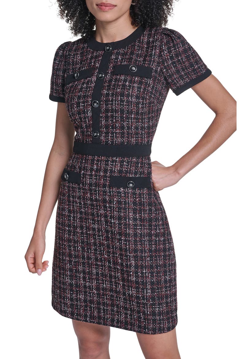 Tweed Sheath Dress