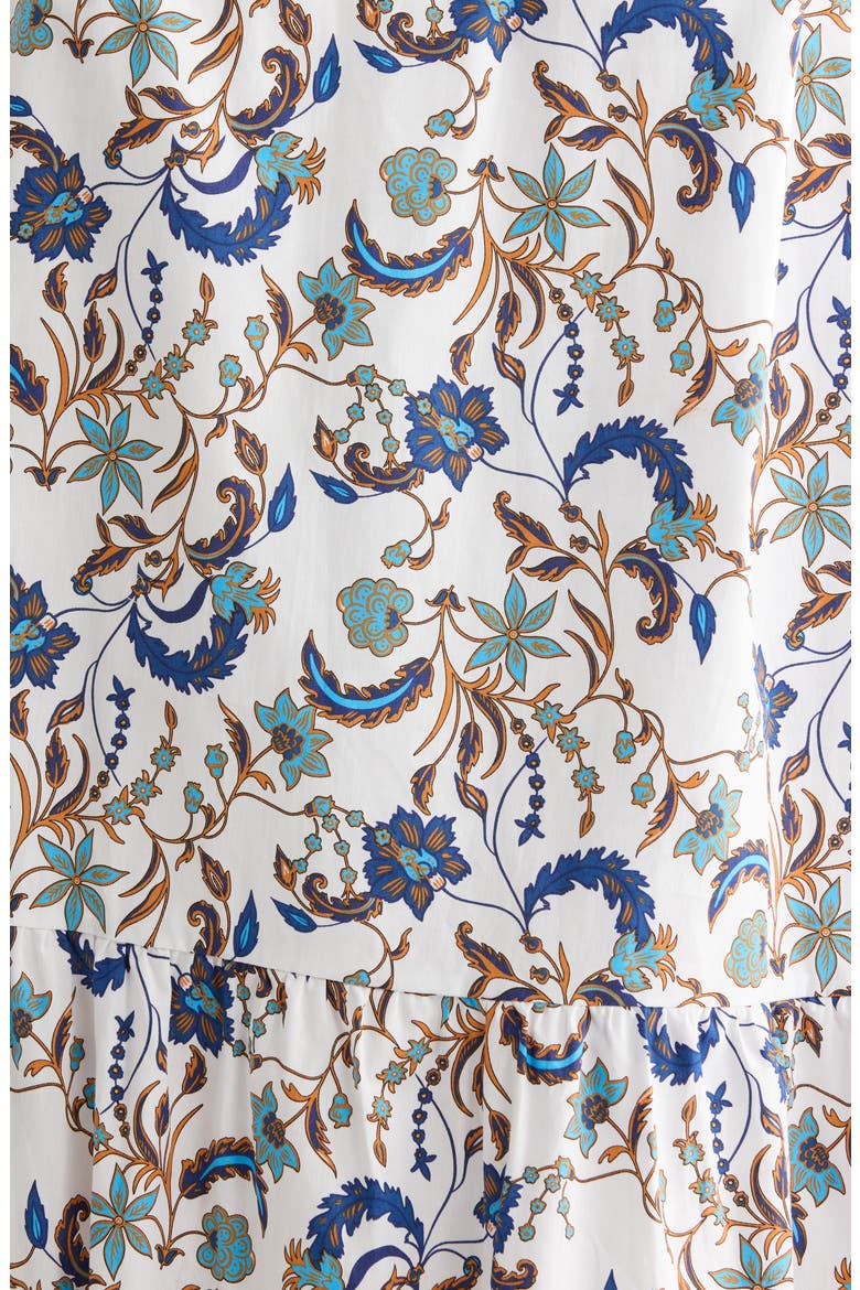 Ralston Floral Cotton Maxi Shirtdress