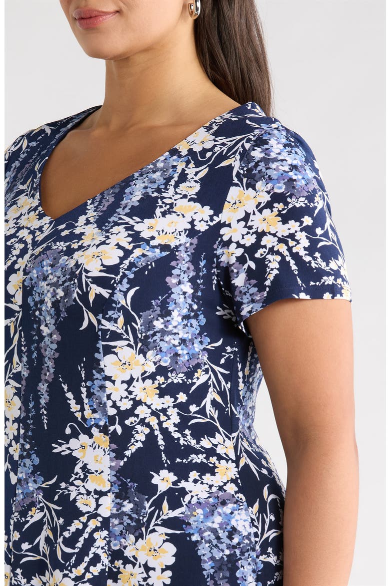 Floral Fit & Flare Dress