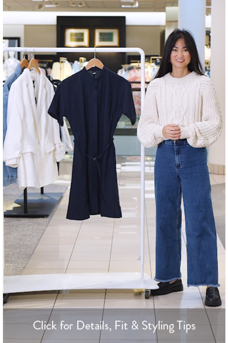 Dalinia Belted Shirtdress