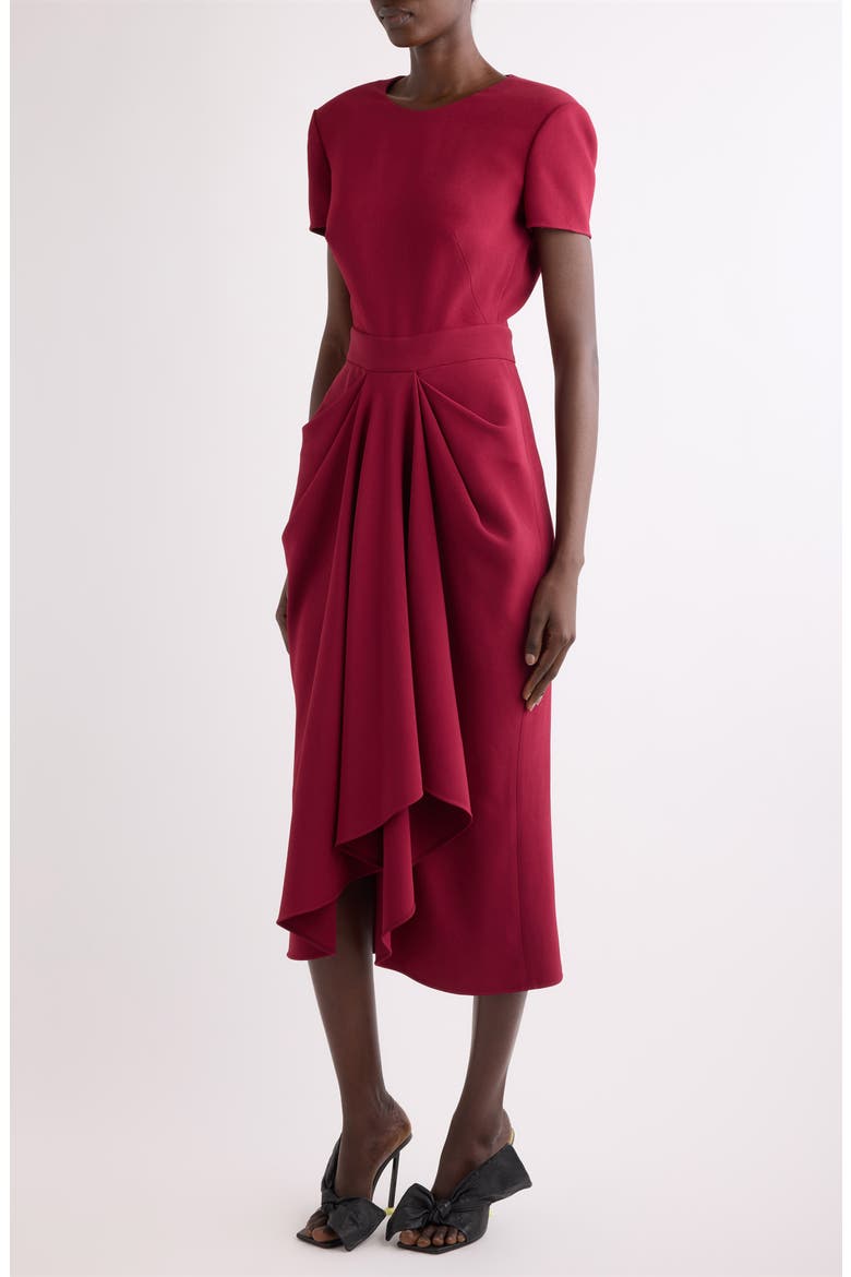 Wrapped Cady Midi Dress