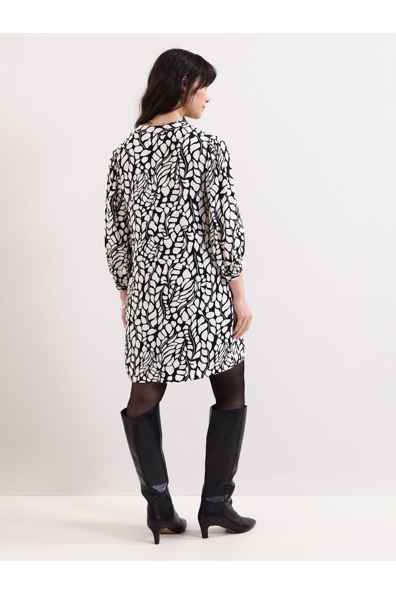 Milicia V-Neck Printed Mini Tunic Dress