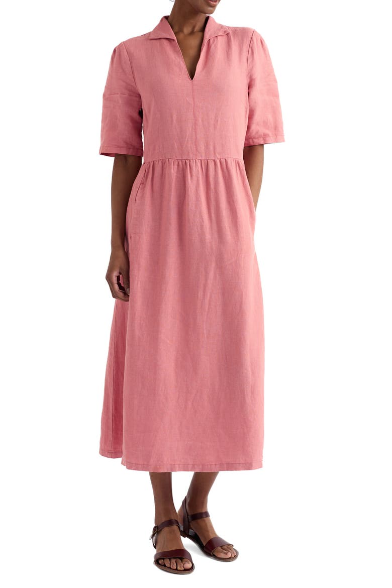 Fen Linen Midi Dress
