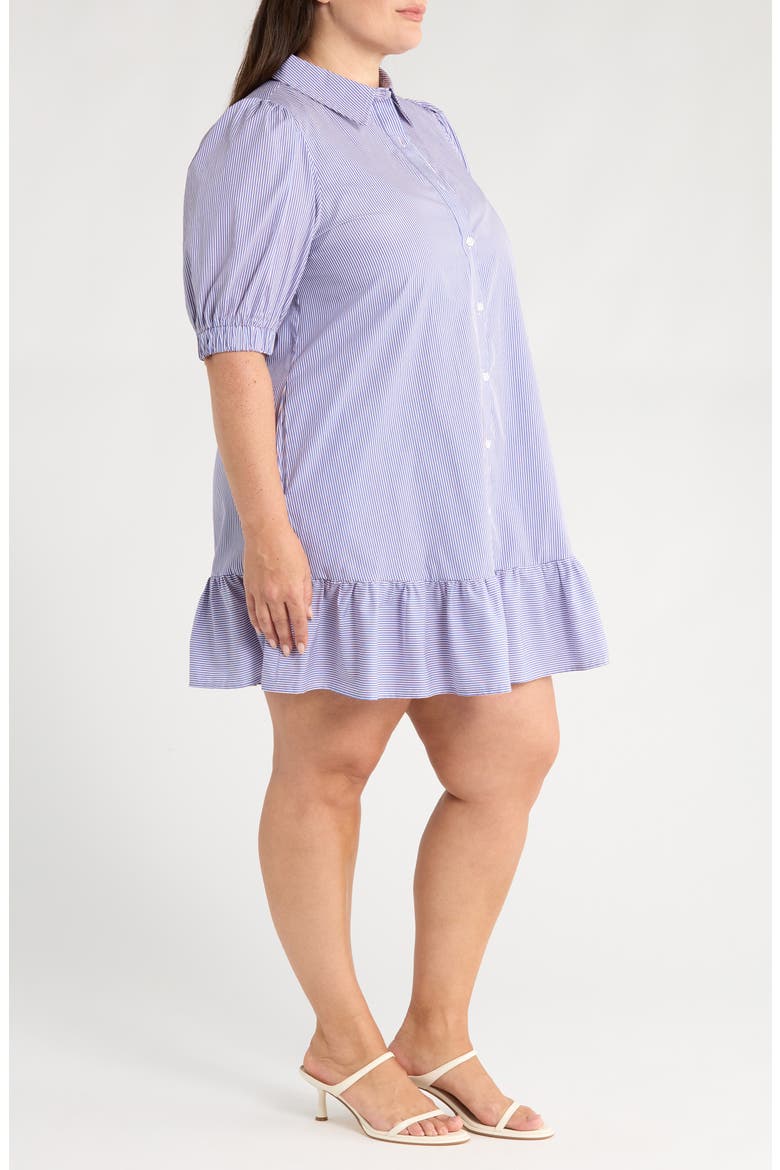 Fannie Stripe Shirtdress