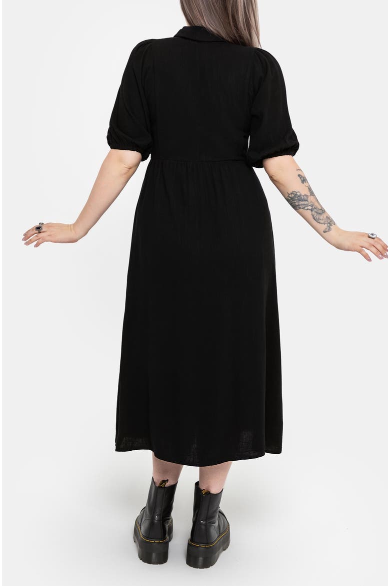 Dionaea Midi Shirt Dress
