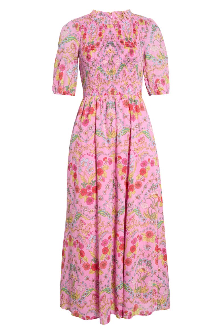 Ramsie Floral Smocked Maxi Dress