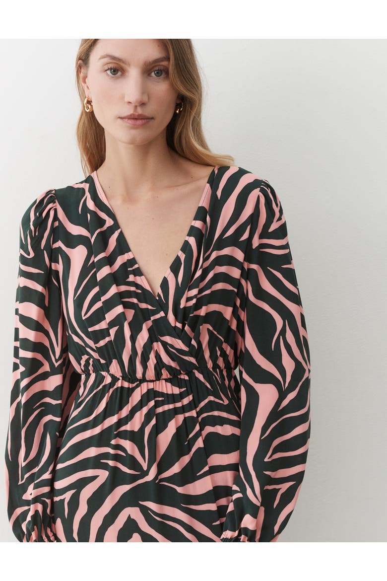 Suzie Animal Print Midi Dress