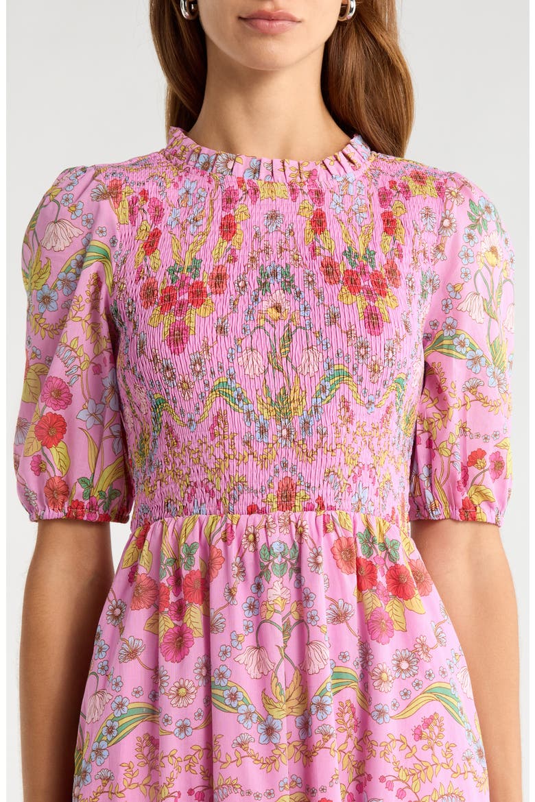 Ramsie Floral Smocked Maxi Dress